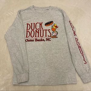 Outer Banks, NC Duck Donuts Long Sleeve Tshirt Size S